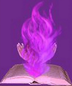 flamme violette